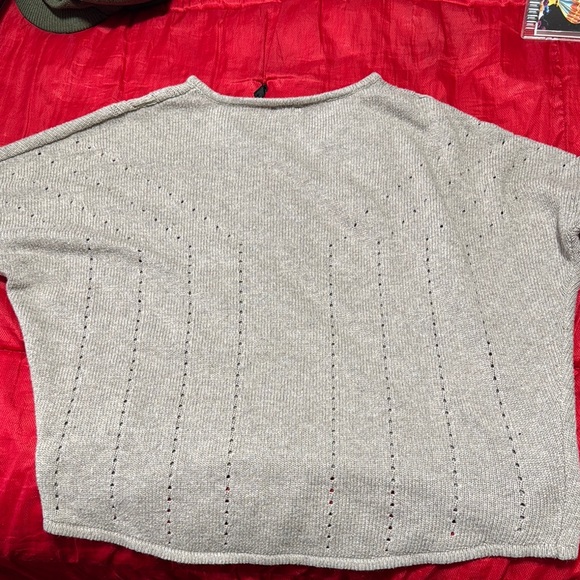 Women's Gray Sweater - Picture 2 of 4